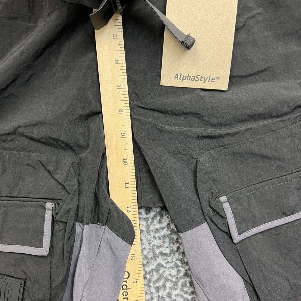 AlphaStyle Mervin Hiking Shorts Men Small Black Outdoor Pockets New‎ S 30 - Picture 4 of 10